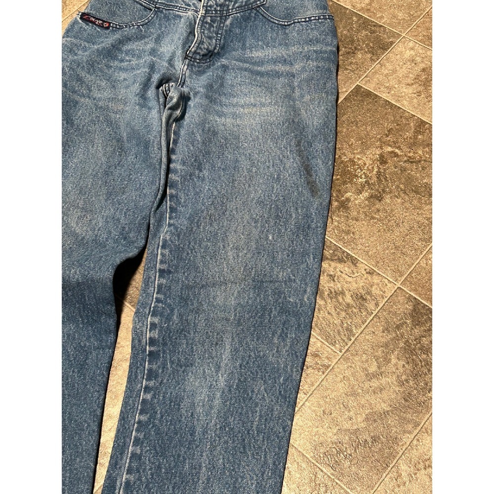 Vintage High Waist Mom Jeans Denim Blue 90s Style Size 25 ZBlaze Z Blaze Jeans - Picture 4 of 8